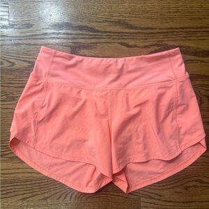 Lululemon Athletica Peach Athletic Shorts